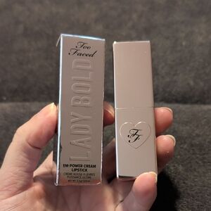 Too Faced Lady Bold Em-Power Cream Lipstick - Cream